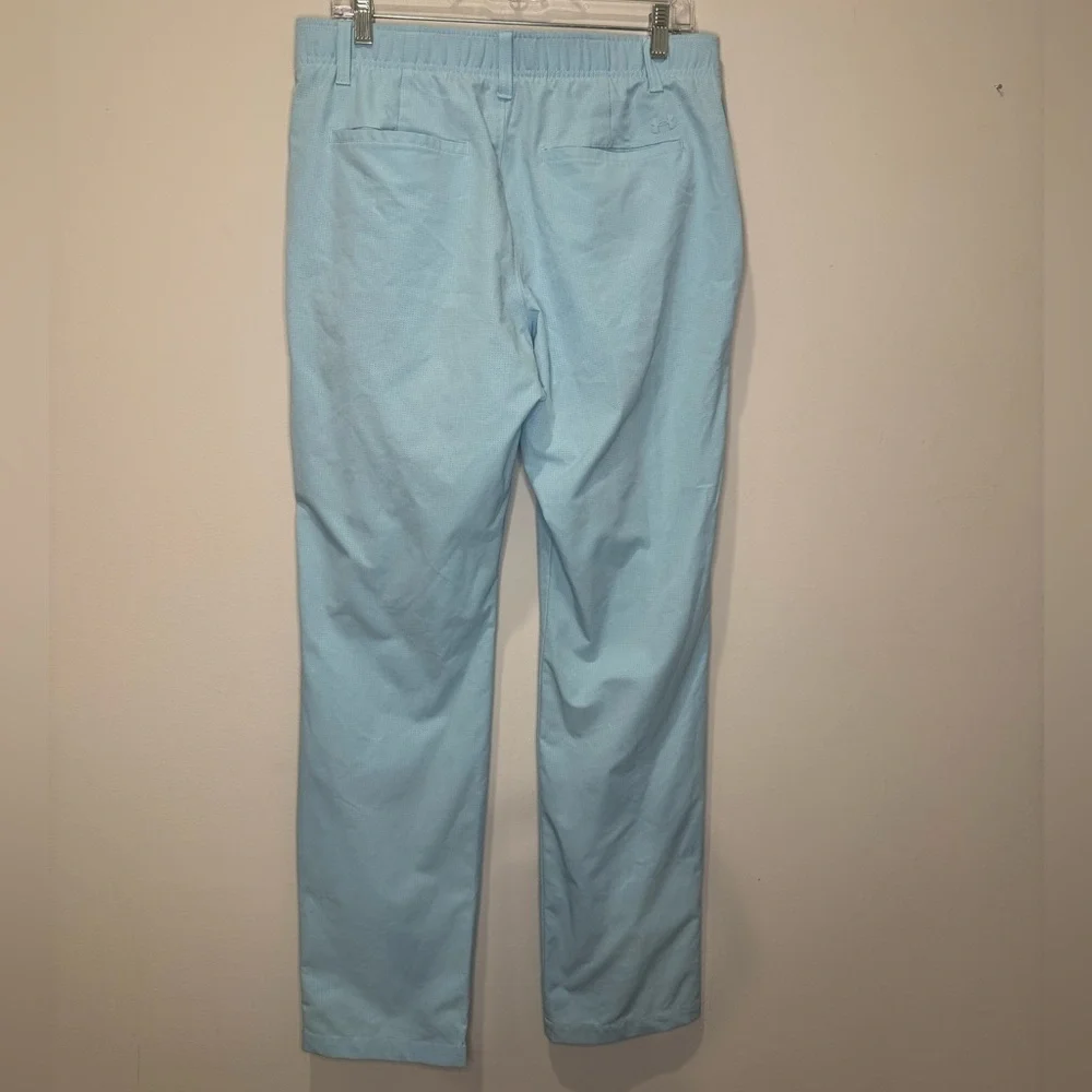 Under Armour Vented Golf Mens Pants in Light Blue 34/34 - Picture 2 of 7